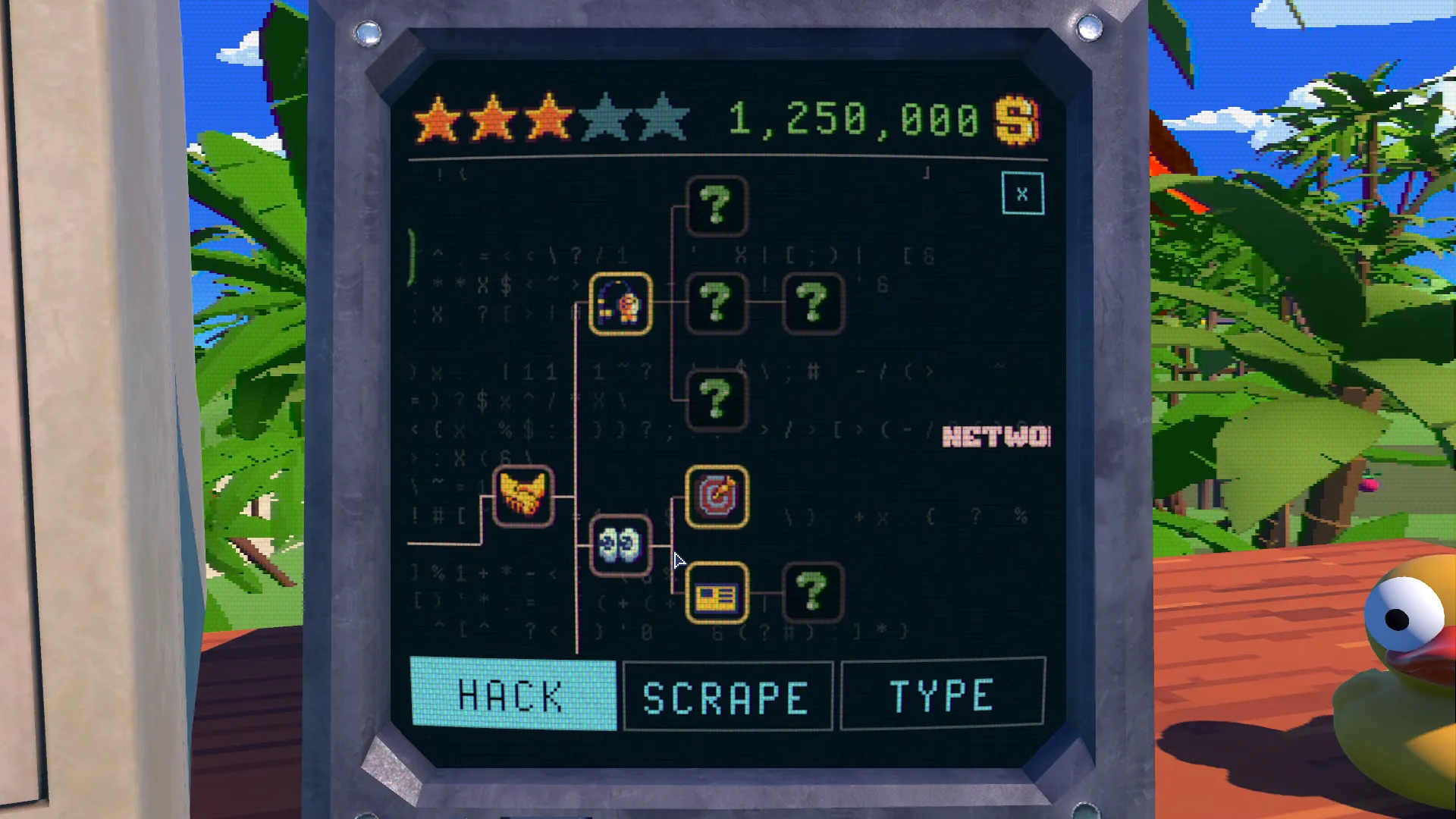 HACK. the CodeMate skill web on the second monitor