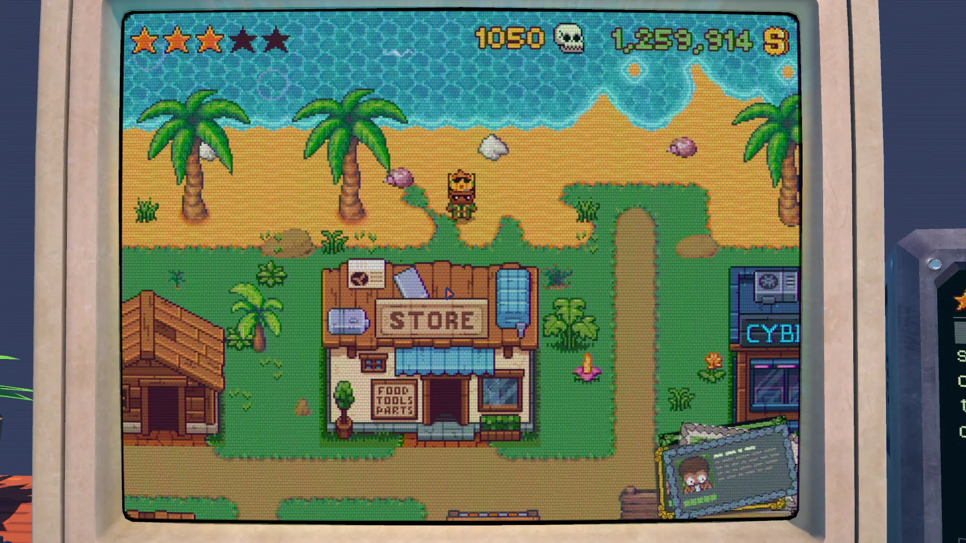 Grand Theft Email, the village outside the desktop