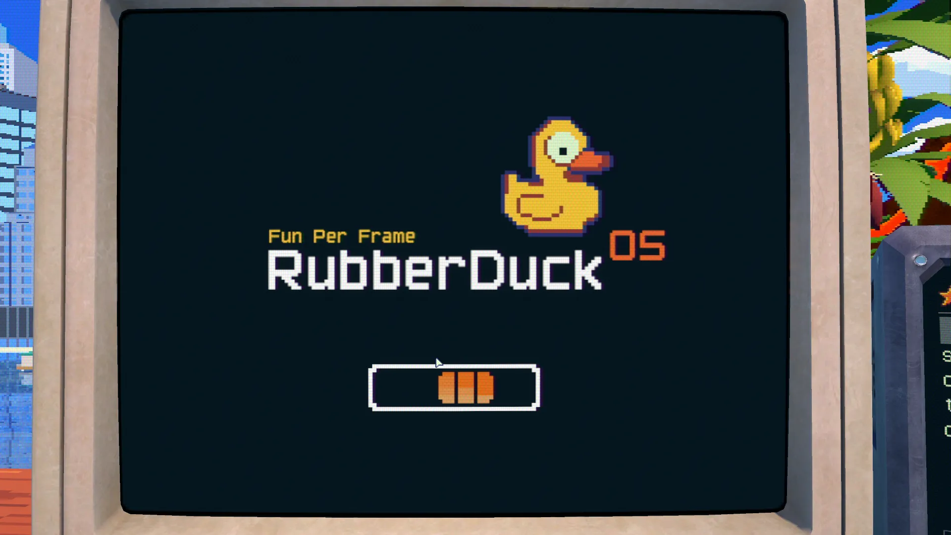 Rubber Duck OS wakes up
