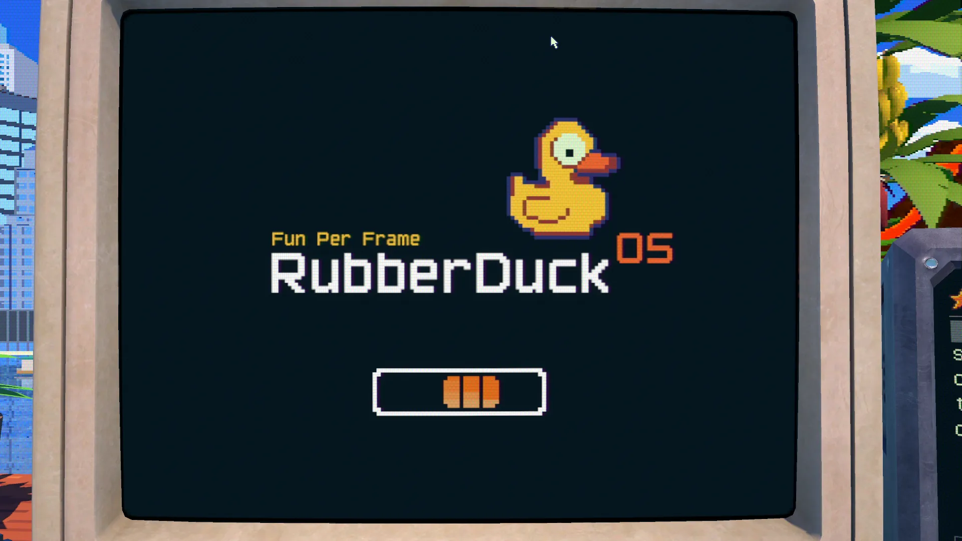 Rubber Duck OS wakes up